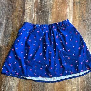 Kyodan Navy Golf Skort with Fuchsia Highlights